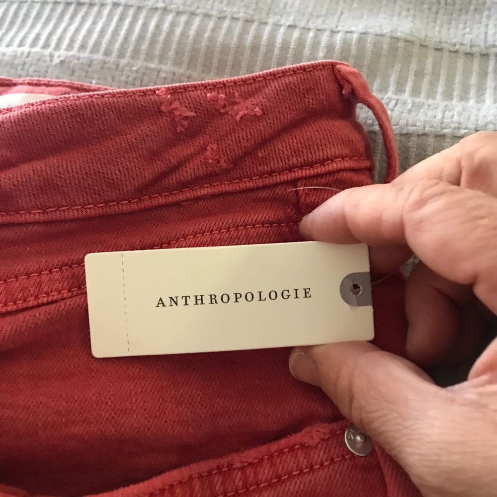 Pilcro red jeans - Picture 4 of 6